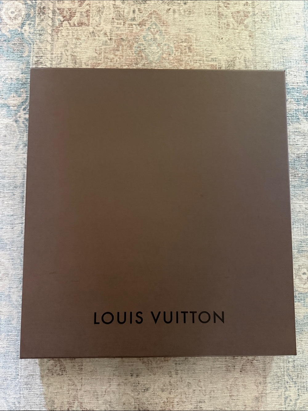 Louis Vuitton Neverfull Brown box